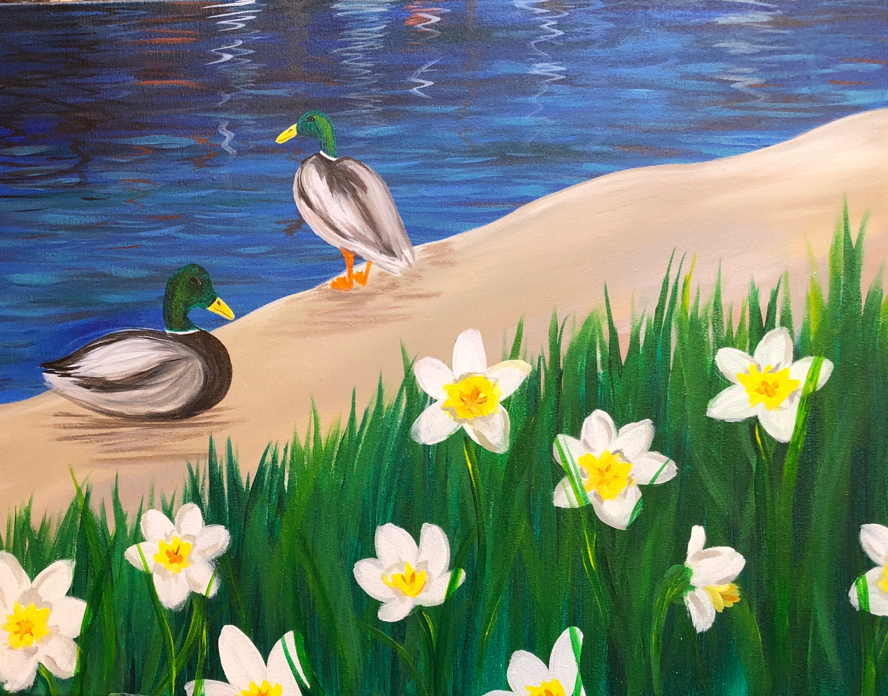Don’t Feed The Ducks: Painting For A Great Cause